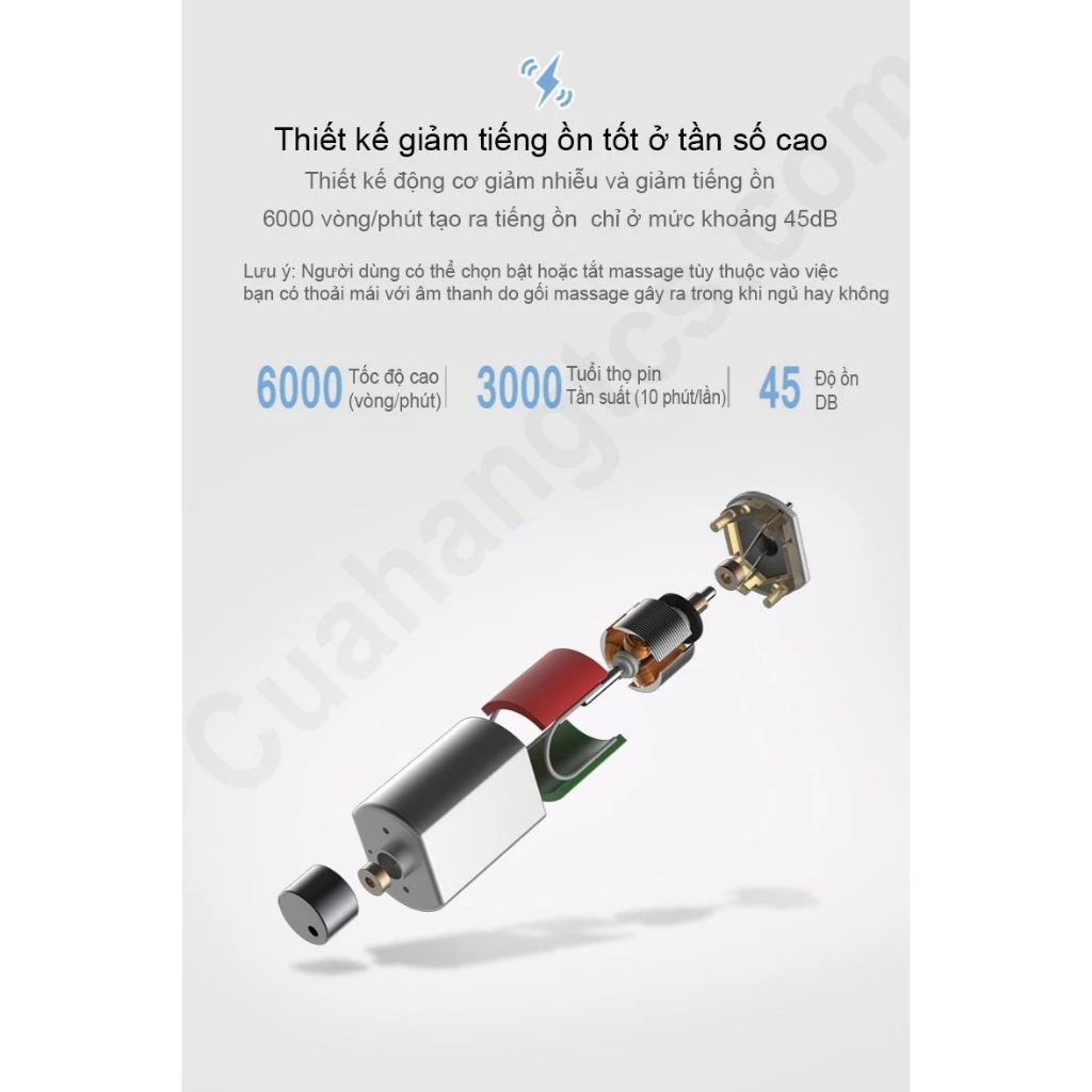 Gối massage cổ XM LR-S100/LR-TJ001