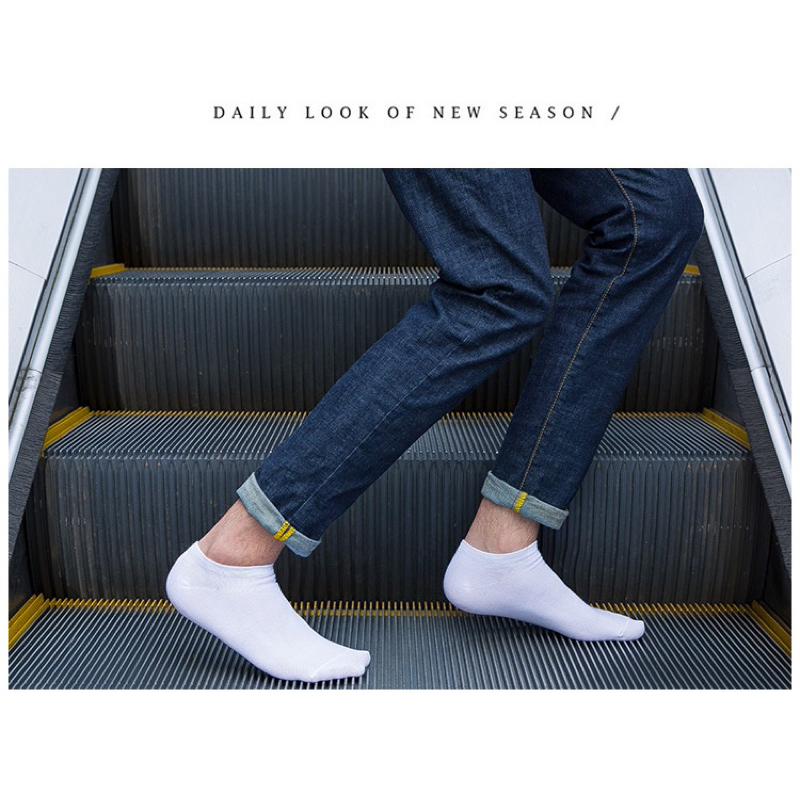 Sét 5 đôi tất nam nữ HM chống hôi chân hàng đẹp