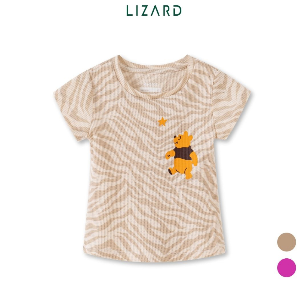 Áo thun bé gái in hình gấu dễ thương - KD04