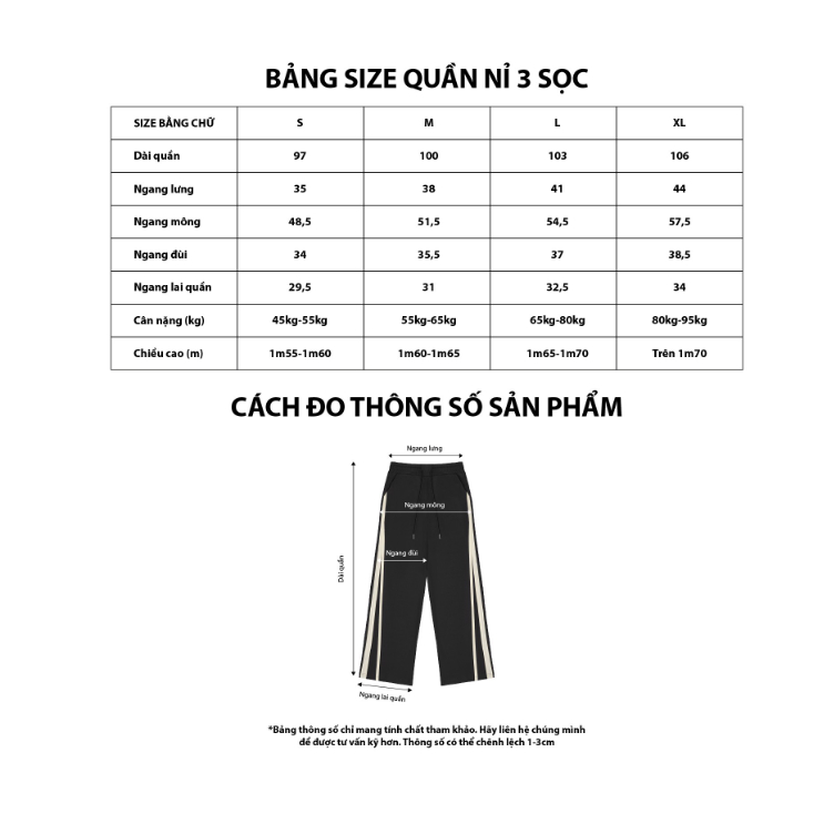 Quần Bad Habits BLACK 3L TRACK PANTS