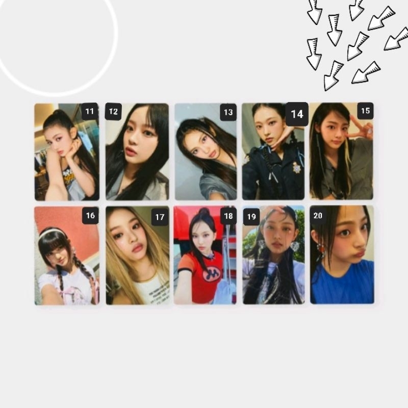 Card bo góc off Newjeans Line friends