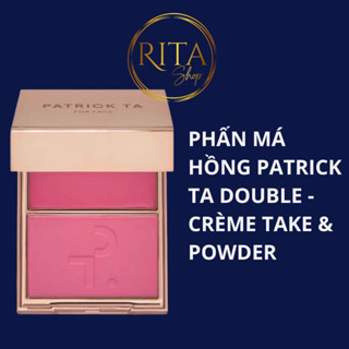 Phấn má hồng Patrick Ta Double - Crème Take & Powder Blush Duo
