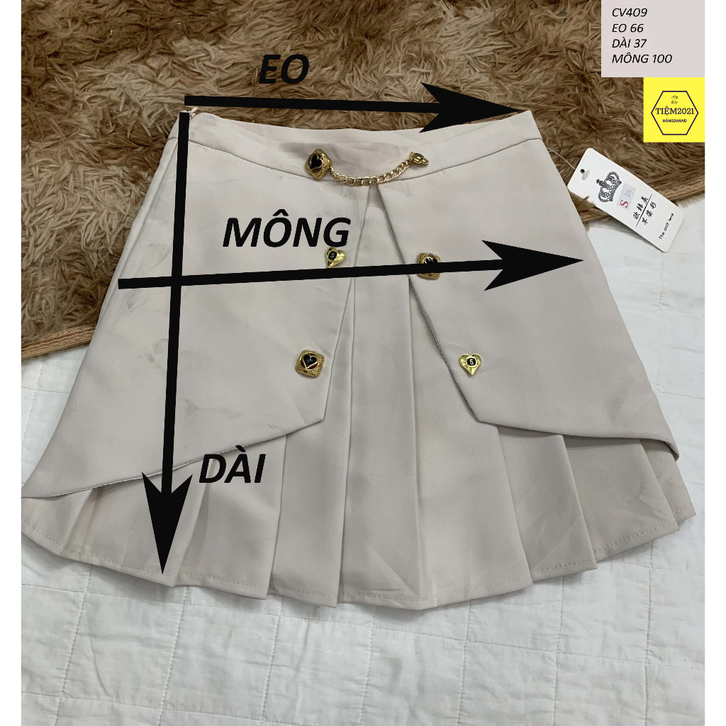 CVD Chân váy xèo dài thu đông nhiều chất hoạ tiết hottrend hàng2hand TIEM2021