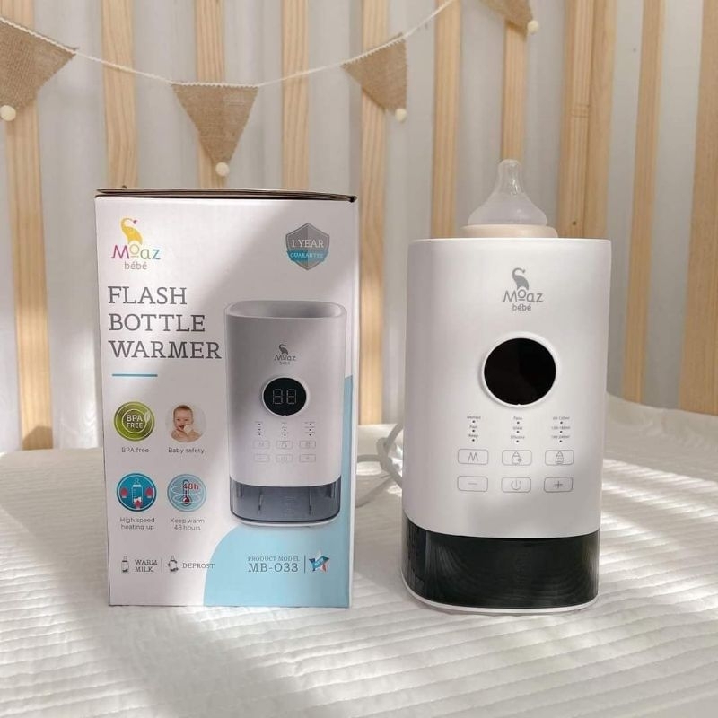 Máy hâm sữa thông minh siêu tốc Moazbebe MB033