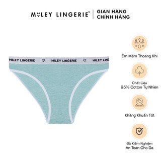 Quần Lót Nữ Thể Thao Cao Cấp Melange Active MILEY LINGERIE Màu Xanh FCB0700