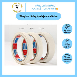 Băng Keo Dính Giấy Chặn Màu Nước, Màu Acrylic, Sơn, Chịu Nhiệt Và Cố Định Giấy - B43