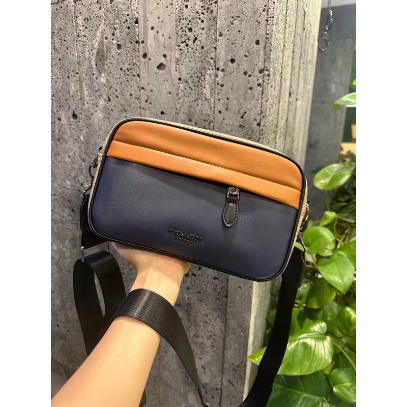 Túi đeo chéo nam nữ unisex dáng hộp Size 25 dây bảng cá tính