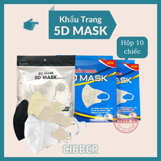 Khẩu trang 5D Mask FAMAPRO (1 Hộp 10 Chiếc)