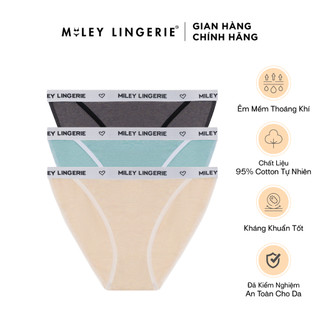 Bộ 3 Quần Lót Nữ Melange High-Cut Miley Lingerie FCS0114_0214_1014