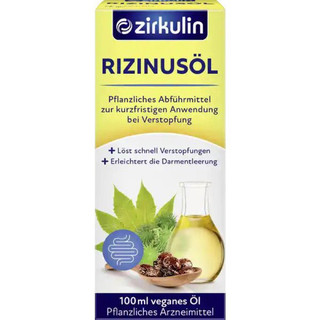 Dầu thầu dầu zirkulin hỗ trợ giảm táo bón - hàng đức