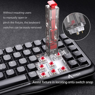 Kemove 2 in 1 keycap & switch puller