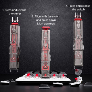 Kemove 2 in 1 keycap & switch puller