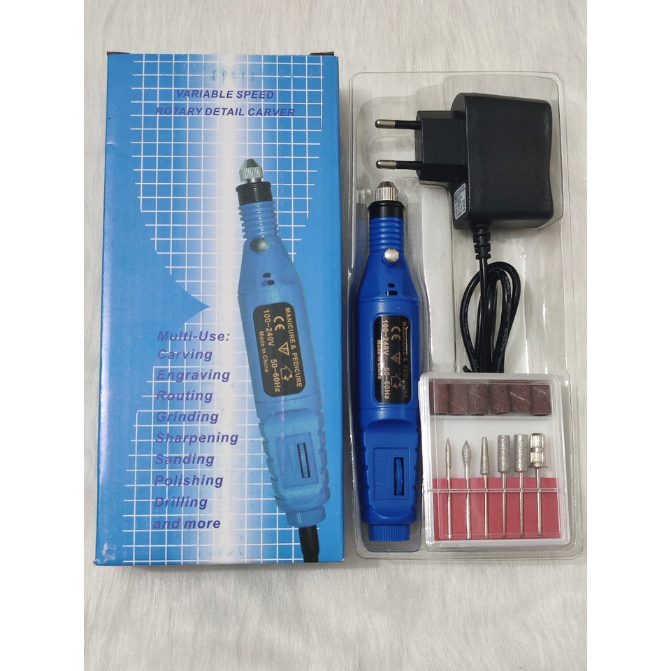 Máy mài móng tay mini loại 1làm nail cầm tay tiện lợi nhỏ gọn hỗ trợ tối đa năng