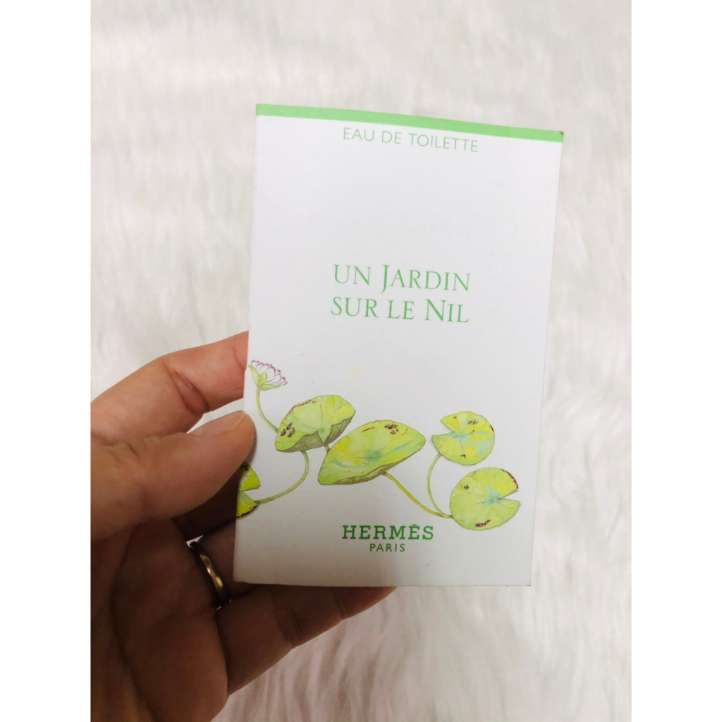 Sample Mẫu thử Vial Nước Hoa chính hãng Hermes Twilly , Terre , Un Jardin Sur Le Nil , H24 2ml