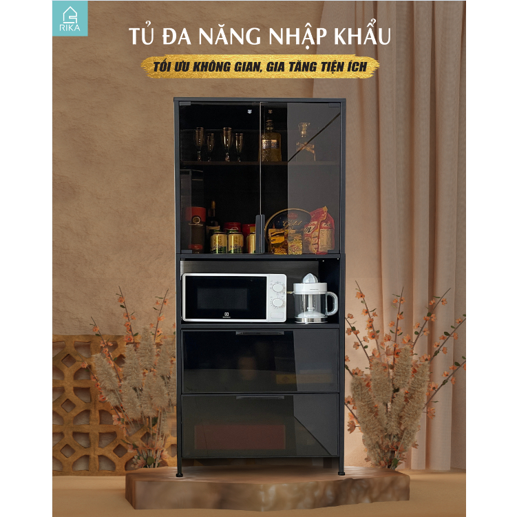 Kệ Tủ Bếp Cao Cấp MIMAX KDN102 Đẳng Cấp, Sang Trọng Dùng Được Với Mọi Không Gian Trong Ngôi Nhà - Hàng Nhập Khẩu Cao Cấp