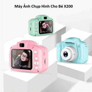 [FREESHIP] MÁY CHỤP HÌNH X200 CHO BÉ GẮN THẺ NHỚ MUA KÈM [HCM]