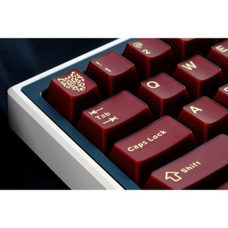Bộ Keycap Aifei Yellow on Red semi-transparent