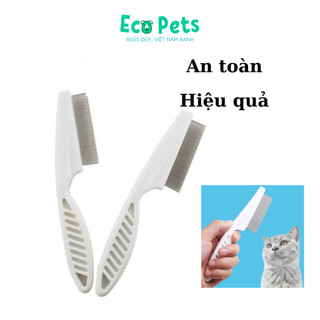 Phụ kiện ECOPETS lược chải ve rận cho chó mèo nhanh chóng an toàn hiệu quả