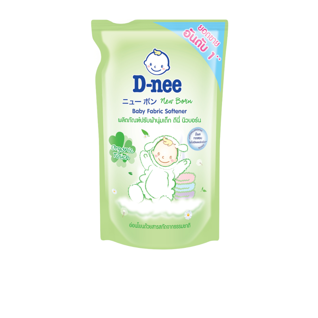 Nước xả vải Dnee Thái Lan Túi 550ml, nước xả làm mềm vải nhiều mùi hương cho bé