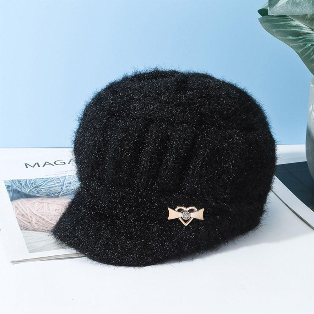 Td55 Mũ Beanie Dệt Kim Màu Trơn Dễ Thương 5 Màu Lựa Chọn Cho Nam Và Nữ