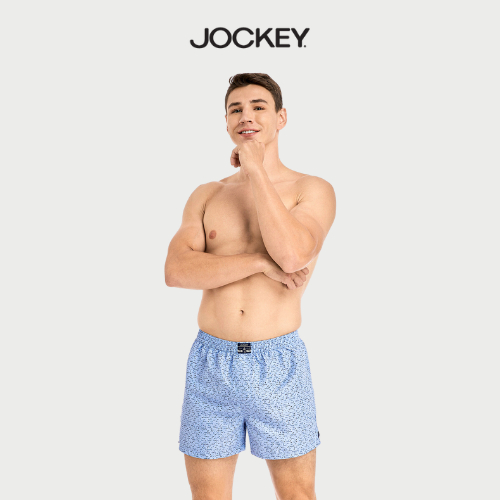 Quần Boxer kate Nam Jockey in họa tiết - 1200