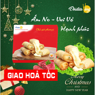 Chả giò phomai ấm no - vui vẻ - hạnh phúc chất lượng loại 1 đôi đũa vàng gói 200g