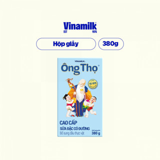  Sữa đặc có đường Ông Thọ chữ xanh - Hộp giấy 380g 