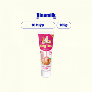18 tuýp sữa đặc có đường ông thọ vị dâu - tuýp 165g