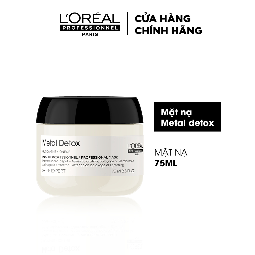 Mặt nạ giúp loại bỏ kim loại L'Oréal Professionnel Metal Detox 75ml