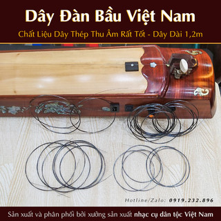 [Shop Uy Tín] Bộ 5 Dây Đàn Bầu (size 35-40) Chất Lượng dài 1,2m{AP Music}