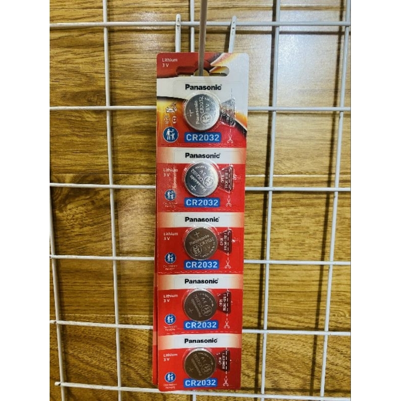 1 viên Pin remote khóa ô tô CR2032 Panasonic - sản phẩm chính hãng, mới nhất