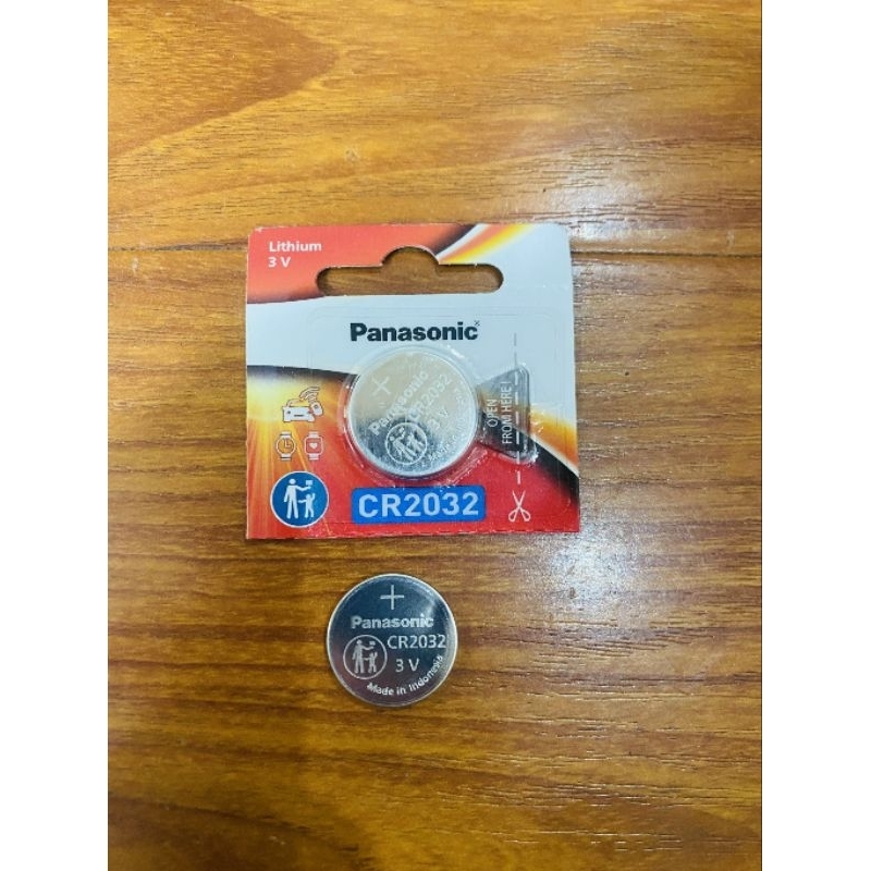 1 viên Pin remote khóa ô tô CR2032 Panasonic - sản phẩm chính hãng, mới nhất