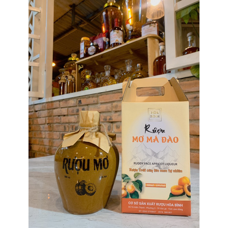 Rượu Mơ Má Đào (500ml)