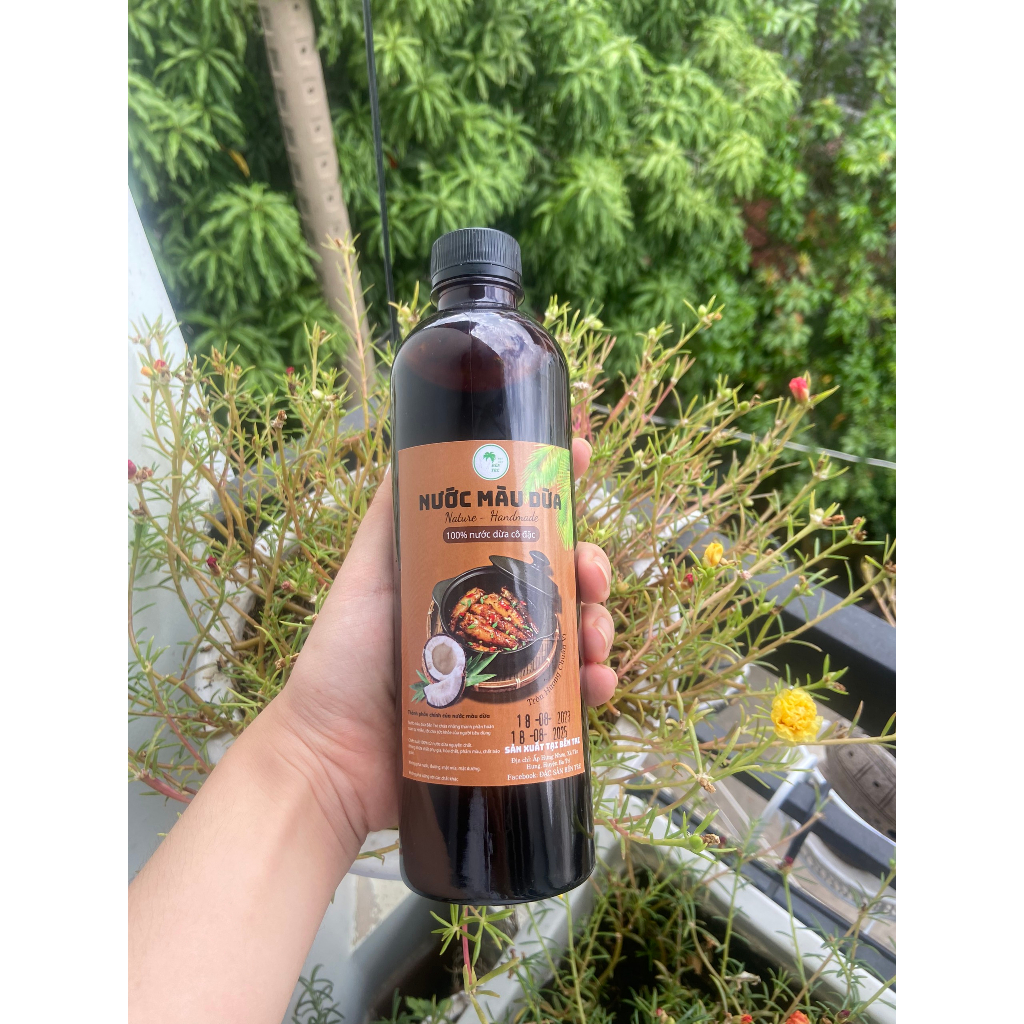 Nước màu dừa nguyên chất Bến Tre