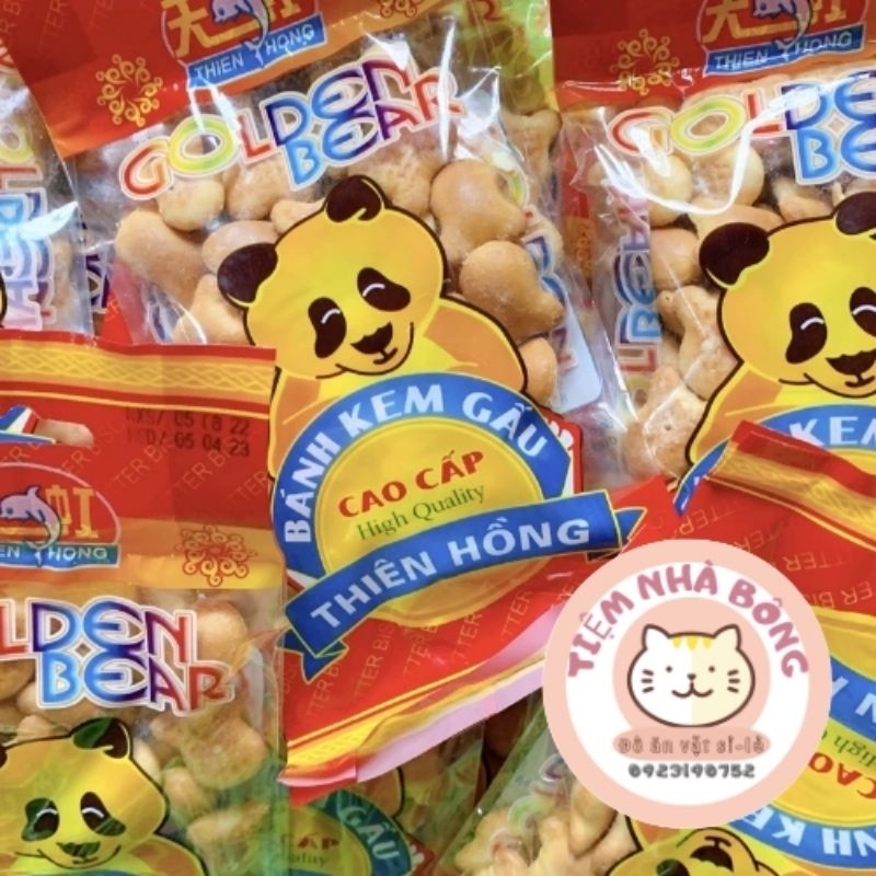 Bánh gấu nhân kem sữa Thiên Hồng