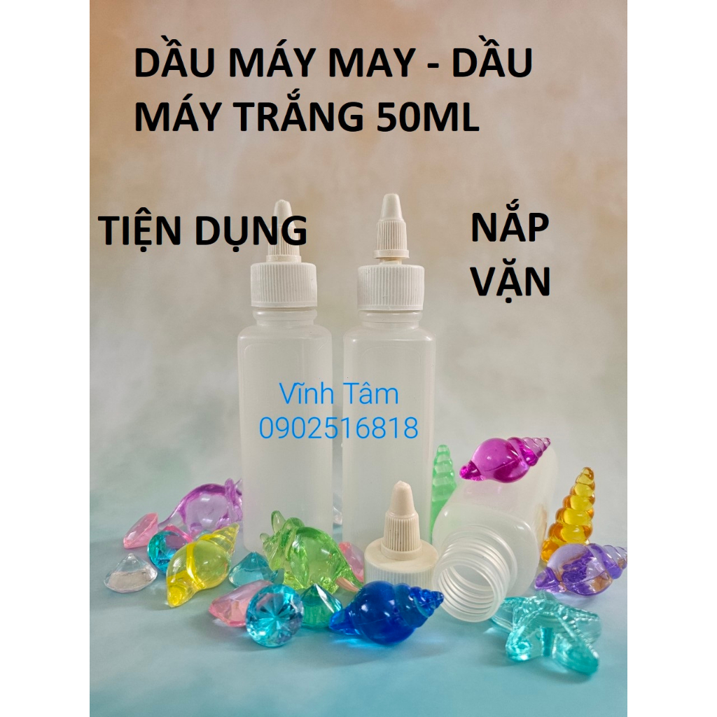 CHAI NHỎ 50ML DẦU MÁY MAY - DẦU MÁY TRẮNG CHUYÊN DỤNG