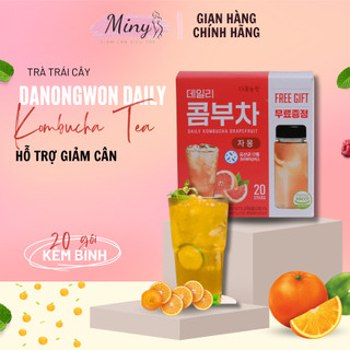 Trà Trái Cây Hỗ Trợ giảm cân Danongwon Daily Kombucha Tea (Tặng Kèm Bình) - Miny shop