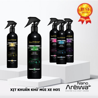 Chai xịt khử khuẩn AREWA  Ô TÔ Nano, an toàn cho sức khỏe | Dung tích 250ml