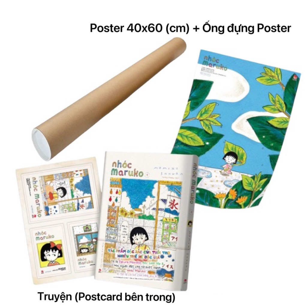 Truyện tranh - Nhóc Maruko - Vintage Version - Tập 1 2 3 4 5 6 7 8 9 10...15 16 17 18  - NXB Kim Đồng - Poster