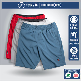 Quần đùi nam thể thao Fasvin Q20201.SG vải gió chun mềm mại co giãn phù hợp hoạt động thể thao
