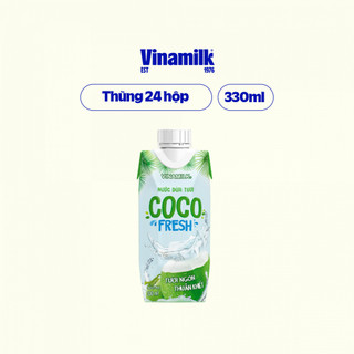 Thùng 24 hộp Nước dừa tươi Cocofresh 330ml