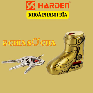 Khóa đĩa xe máy chống trộm, ổ khoá phanh đĩa xe máy chính hãng anboud 3 chìa sơ cua