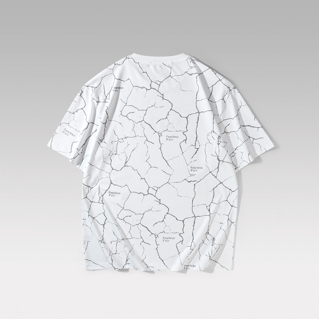 HLA - Áo thun nam ngắn tay họa tiết phối chữ cotton mềm mịn cao cấp Fashionable letter printing icy cotton T-shirt