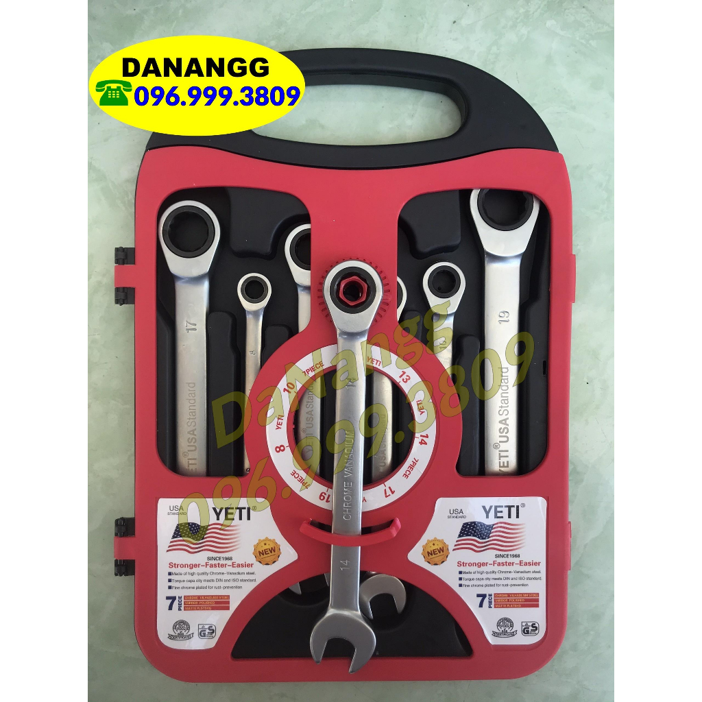 Bộ cờ lê tự động 7pc USA