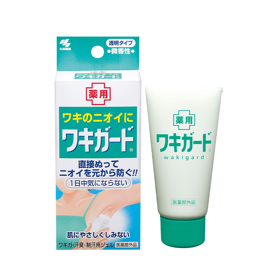 Lăn gel khử mùi hôi nách Kobayashi Wakigard 50gr - Nội địa Nhật