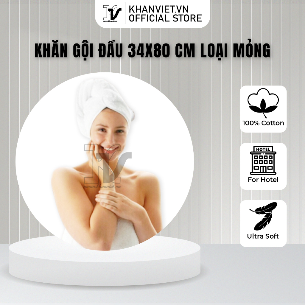 Khăn Mặt,Khăn Gội, Khăn Tay Khách Sạn Nhà Nghỉ homestay kt 34x80,100%cotton cực kì thấm hút nặng 85g,không phai màu