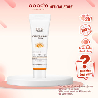 Kem chống nắng dr.g dưỡng sáng da brightening up sun+ spf50+ pa+++ 10ml