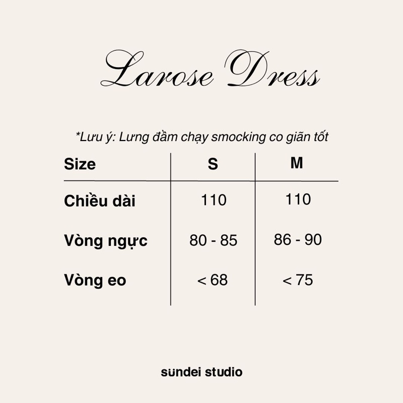 SUNDEI | Đầm cúp ngực dáng dài chiết eo Larose Dress
