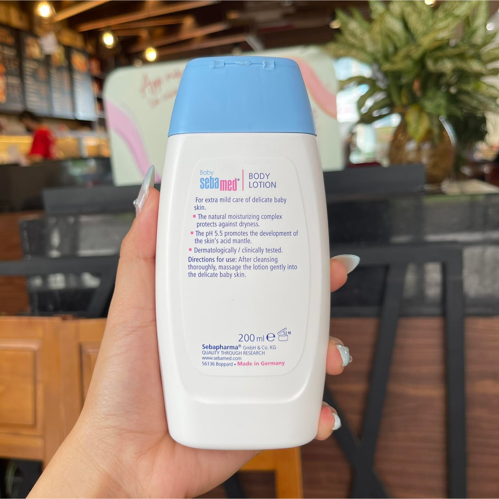 Kem Dưỡng Ẩm Da Toàn Thân Cho Bé Sebamed Ph5.5 200ml