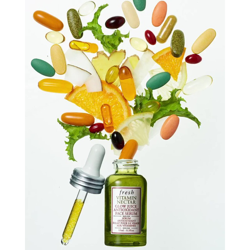 TINH CHẤT FRESH VITAMIN NECTAR GLOW JUICE ANTIOXIDANT FACE SERUM - LÀM SÁNG DA, GIẢM THÂM